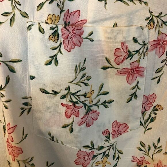 NWT Billabong pants crop wide leg floral size 29 - Picture 9 of 9